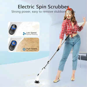 9 in 1 New Wholesale Wireless Electric Cleaning Brush Spinning Brush <b>Cleaner</b> Replacement Electric <b>Vacuum</b> <b>Cleaner</b> - Product Image 4