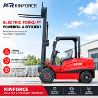 Gerbeur électrique professionnel en stock, capacité de charge élevée 3306 lbs, hauteur de levage 3m-7m