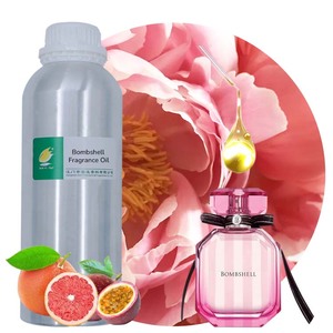 Aceite de Fragancia Sintética <span class=keywords><strong>Bombshell</strong></span> de Alta Concentración al por Mayor para la Elaboración Industrial de Sabores y Perfumes, 100% Puro - Product Image 1