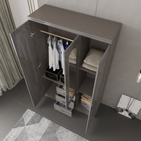 Armoire de chambre enfant 3 portes en bois murale 1200*1950*400 mm – Grande Vente
