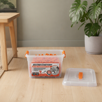 Kit de nivellement de carreaux 0.5-1mm-1.5mm-2mm-3mm-4mm-5mm, 100 clips, 50 cales, pince, Manuel FR/EN, espaceur de carreaux complet pour salle de bain et escalier