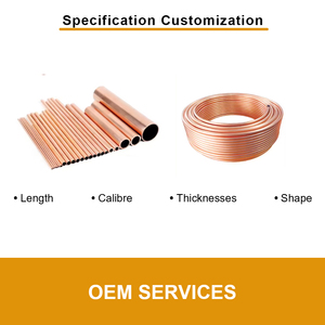 Fabricantes C12200 Tubo de latón y cobre Superficie brillante C26000 C27200 Tubos para la <span class=keywords><strong>industria</strong></span> personalizados - Product Image 2