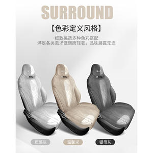 Fundas de Asiento para BYD Qin PLUS DM-i 2025, Accesorios Personalizados para Todo el Vehículo, Fundas de Asiento Premium de Piel Sintética, Cobertura Completa Delantera y Trasera - Product Image 4