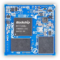Carte de développement Forlinx Rockchip RV1126B 4x Cortex-A53 1,6 GHz avec puissance de calcul 3T, NPU, OS Linux pour passerelle intelligente, HMI et robot