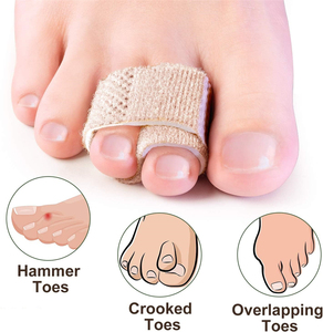 Grosir bandana pemisah jari kaki pemisah jari kaki pemisah jari besar peregang jari kaki perban dapat disesuaikan pemisah jari kaki - Product Image 5