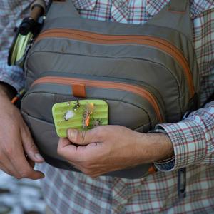 Custom Ripstop resistente all'acqua da esterno Cross-Current petto <span class=keywords><strong>borsa</strong></span> da pesca a <span class=keywords><strong>mosca</strong></span> con Multi-tasche - Product Image 5