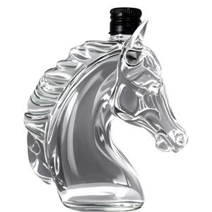 <span class=keywords><strong>Carafe</strong></span> à <span class=keywords><strong>whisky</strong></span> en forme de cheval, <span class=keywords><strong>carafe</strong></span> en verre borosilicate avec <span class=keywords><strong>bouchon</strong></span>-Décor de bar moderne pour cadeau scotch, bourbon, rhum - Product Image 1