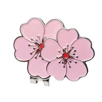 Clip de casquette magnétique puissant personnalisé, vierge, en métal émaillé, pour accessoires de golf, marqueur de balle, badge ou pièce de monnaie
