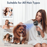 Fournisseur de sèche-cheveux personnalisé Sèche-cheveux ionique professionnel à grande vitesse Sèche-cheveux à lisser Sèche-cheveux professionnel