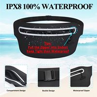 Sac banane étanche sportif flottant pour la natation, la plongée avec tuba, le kayak, la navigation de plaisance, la plage, les voyages et les sports nautiques