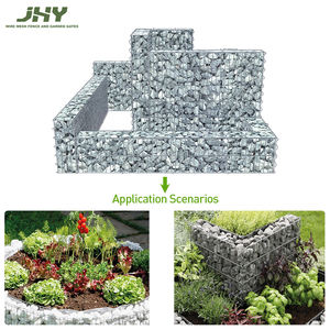 Cestas de Gabiones de Acero de Alta Resistencia para Uso <span class=keywords><strong>en</strong></span> Exteriores, Jaula de Gabiones Galvanizada para Muros de Jardín - Product Image 5