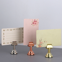 Support multifonctionnel en métal pour photos de mariage, présentoir de cartes, support de prix pour gâteaux et desserts, porte-étiquettes de prix