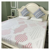 Tissu de matelas Jacquard tricoté directement à l'usine avec fibre de viscose, vente chaude 2022