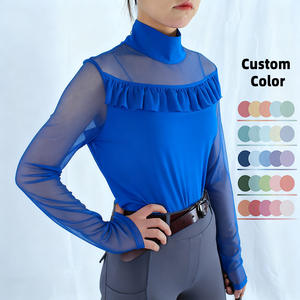 ARLAN Unique equestrian gloves <b>woman</b> equestrian <b>long</b> <b>sleevs</b> <b>polo</b> <b>shirt</b> equestrian clothing - Product Image 2