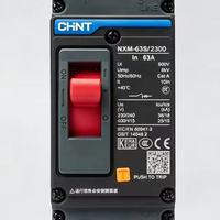 Disjoncteur Chint NXM-63S /3300 20A 3P/4P avec protection contre les fuites, capacité de coupure 35kA, tension nominale 690V