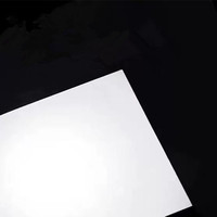 Diffuseurs en polystyrène PS, plaque/panneau diffuseur de lumière en polystyrène/PS translucide opale/blanc laiteux givré sur mesure