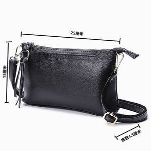 Sac à bandoulière Andong pour femmes et filles, en cuir de vache véritable, nouveau sac carré élégant pour femmes, sac à main tendance - Product Image 4