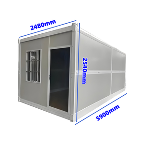 Casa Container Modulare Prefabbricata, Kit Casa Mobile, Case Container Pieghevoli, Prezzo di Fabbrica, Casa Container Pieghevole Durevole 20ft 40ft - Product Image 2