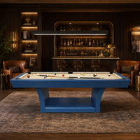Table de billard 2-en-1 convertible sur mesure de 7 et 8 pieds pour salle de jeux à domicile – Vente en gros
