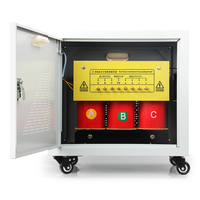 Transformador de potencia trifásico de 50 KVA 380V-to-220V Step-up 220V-to-400V Transformador de bajo voltaje