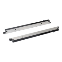 Amortisseur hydraulique pour glissière de tiroir dissimulée à montage sous plan, avec fermeture douce