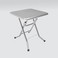 Artisanat direct de haute qualité de la manufacture Aspect élégant Style décoratif pour espaces uniques Table en acier inoxydable