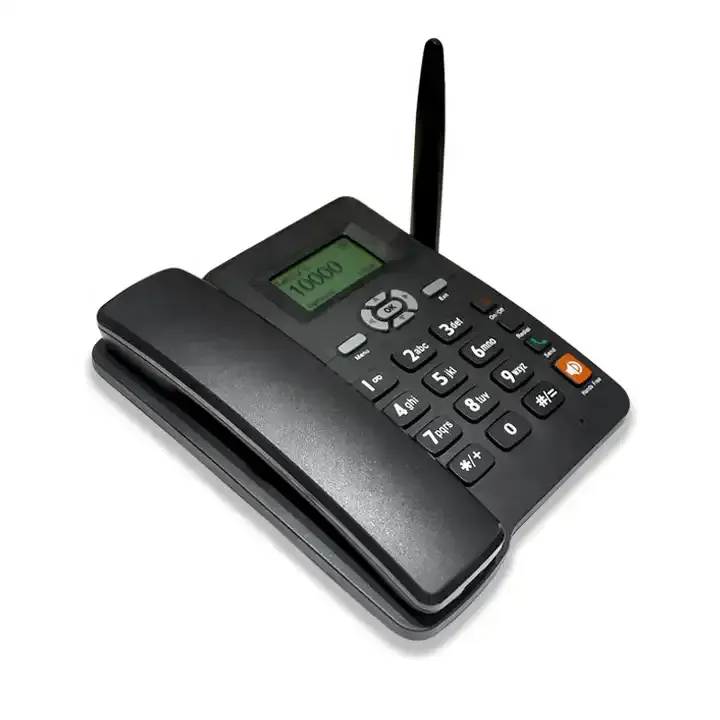 Fwp GSM ETS-6588โทรศัพท์ GSM โทรศัพท์ไร้สายแบบประจำที่มี ETS-6588วิทยุ FM/ETS 6588