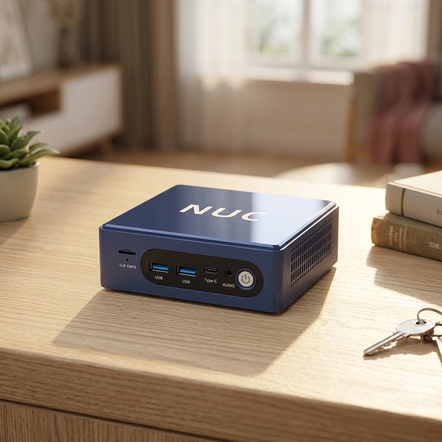 Intel Core N150 Mini PC 32GB DDR4 512GB SSD USB3.2 Gigabit LAN Win11 Industrial Desktop for Home Office & 4K Gaming