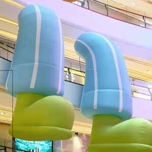 Llamativo modelo inflable de publicidad de nube grande con luz LED para decoración Inflables de nube Premium - Product Image 4