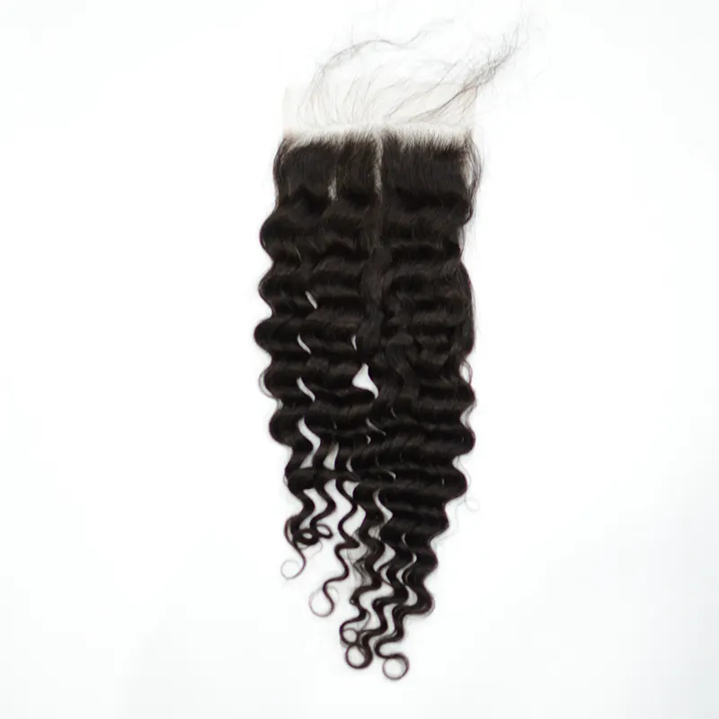 human hair weave closure