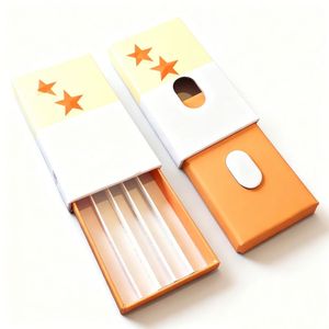 Caja de Cartón Rígida con Tapa Deslizante de Lujo, Personalizable con Logotipo, Reciclable, Hecha con Materiales a Base de Agua, con Botón de Seguridad para Niños - Product Image 3