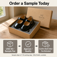 Chaussure Scolaire HWXH pour Femme, Chaussure de Campus pour Fille, Chaussure Habillée en Cuir Noire, Chaussure Formelle, Chaussure Décontractée pour Femme, Vente en Gros, Logo Personnalisé
