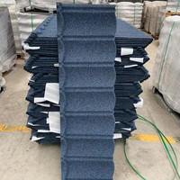 Steinbeschichtete Stahl- & Aluminium-Dachziegel Graue Farbe 0,5mm Asphalt-Dachschindeln 50 Jahre Garantie für Wohnungen & Hotels