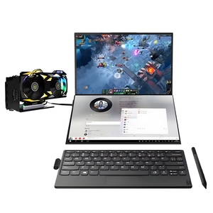 แล็ปท็อปจอคู่ OEM ขนาด 16+16 นิ้ว ซีพียู Core I7 I5 12450H หน้าจอสัมผัส สำหรับธุรกิจและสำนักงาน คอมพิวเตอร์มัลติทัสกิ้ง ขายส่ง คอมพิวเตอร์สำนักงานแบบสองจอ - Product Image 3