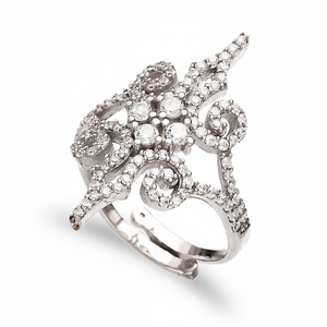 Dainty Design <b>Adjustable</b> <b>Rings</b> Wholesale Turkish Handcrafted 925 <b>Sterling</b> <b>Silver</b> Jewellery - Product Image 2