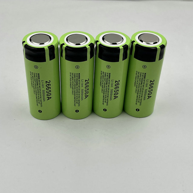 Rechargeable 26650A Lithium Battery Three-Yuan Cathode High Capacity Low Internal Resistance 3.7V Strong Light Battery