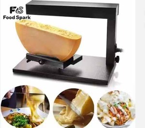 Machine à <span class=keywords><strong>raclette</strong></span> électrique populaire, <span class=keywords><strong>appareil</strong></span> de fusion de <span class=keywords><strong>fromage</strong></span> triangulaire, machine à fondue de <span class=keywords><strong>fromage</strong></span> électrique rotative <span class=keywords><strong>demi</strong></span>-ronde - Product Image 5