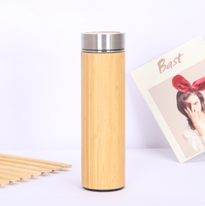 Tasse de voyage isolée en céramique de 450ml réutilisable écologique café thé bouteille d'eau portable verres pour cadeaux - Product Image 4