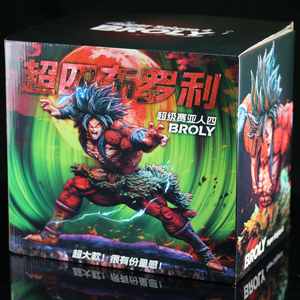 Figurine de <span class=keywords><strong>manga</strong></span> de 28cm, Dragon BaII, Super Saiyan 4 Broli, chien fou Muscle Broly Figura, figurine d'anime en PVC, jouet cadeau pour adultes - Product Image 6