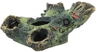 Résine aquarium ornemental aménagement paysager décoration poisson et crevettes nid mousse vase échapper maison flocage mousse petit arbre trou