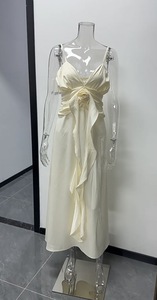 Вечернее платье больших размеров для торжественных мероприятий, выпускных вечеров и свадебных приемов, сексуальное, в стиле имперской роскоши, с каскадными оборками, макси-платье - Product Image 6