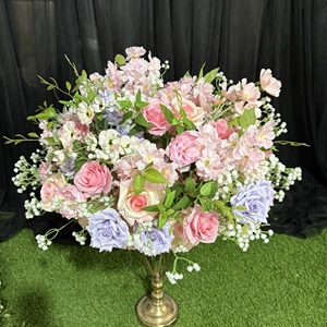 Artificial Flower New Design Spring Flower <b>Runner</b> for Wedding Decoration Flower Row and Centerpiece for Event Decoration - Product Image 3