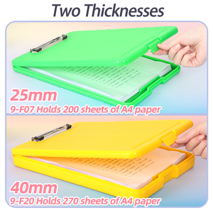 SUNSHING Document Case with Hinged Lid Stackable Design File Organiser Magazine Photo Protector Cases with Snap-Tight Latch - Product Image 3