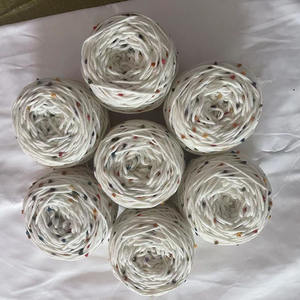 Iplik usta 7S/8 akrilik + polyester renkli nokta karışımlı iplik gökkuşağı el yapımı diy dokuma eşarp iplik - Product Image 4