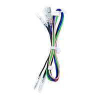 Cable de 20 pines a 4 pines para placa de lucha Arcade, compatible con la placa de lucha Brook, compatible con los botones Sanwa Denshi y Seimitsu