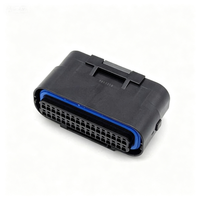 Konektor JAE MX23A34SF1 34Pin 2.5mm Female Tahan Air 250V PBT Original untuk Kabel ECU Mobil Motor Seri MX23A