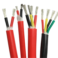 Kabel Silikon Multi-core 2 3 4 Inti 0.5 0.75 1 1.5 2.5 4 Sqmm AWG Kabel Daya YGC Tahan Suhu Tinggi Sistem Energi