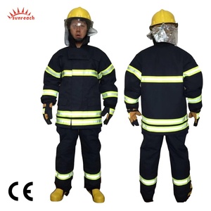 Nomex IIIA — combinaison de <span class=keywords><strong>pompier</strong></span> de <span class=keywords><strong>pompier</strong></span> EN469, certifié CE, 4 couches, costume de <span class=keywords><strong>pompier</strong></span> - Product Image 5