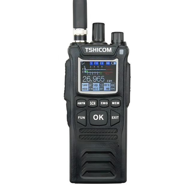 TSHICOM Hand-held citizen Band 27 mhz Amateur Ham 27mhz Handheld SSB Shortwave CB Radio Walkie Talkie