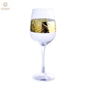 Luxe Beker Champagne Fluit Glazen Beker Kristallen Cocktailglas Witte Wijnglazen Beker Verguld Glaswerk